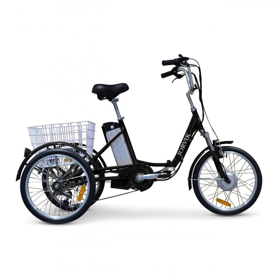 Jorvik Electric Folding Adult Tricycle - Smilebikes