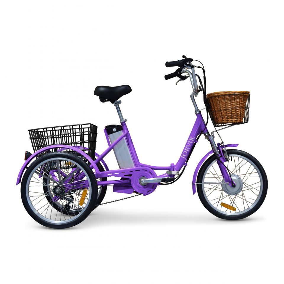 Jorvik Electric Folding Adult Tricycle - Smilebikes