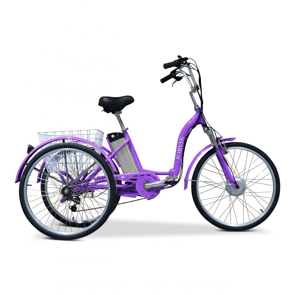 electric folding adult trike