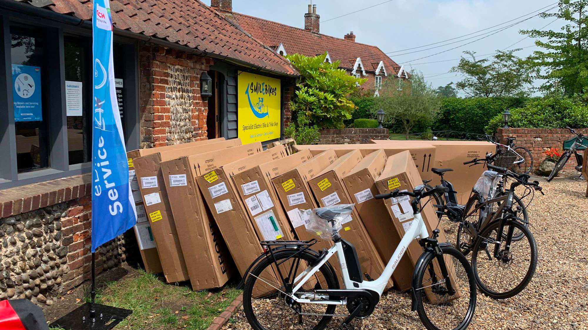 Smilebikes Specialist Ebike shop, near Norwich, Electric Bikes Norfolk