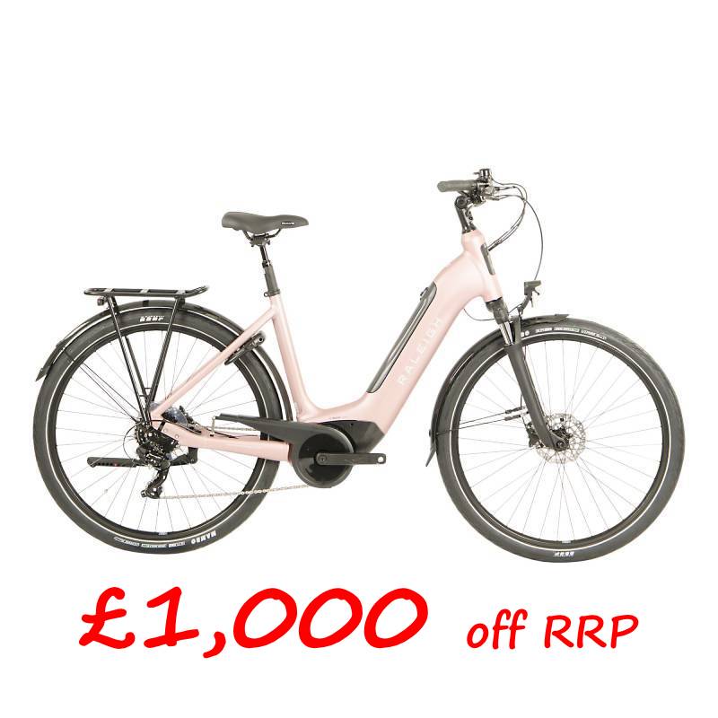 Raleigh Motus Tour Low Step Derailleur Pink Champagne Smilebikes